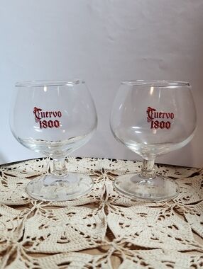 Branded Cuervo 1800 Snifter Glasses - Set of 2